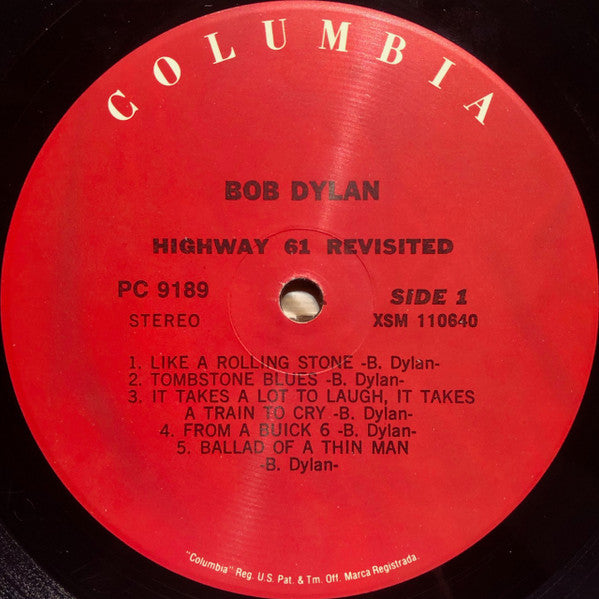 Bob Dylan : Highway 61 Revisited (LP,Album,Reissue)
