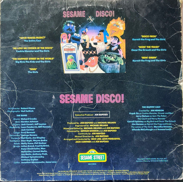 Sesame Street : Sesame Disco! (LP,Album)