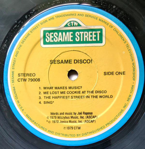 Sesame Street : Sesame Disco! (LP,Album)