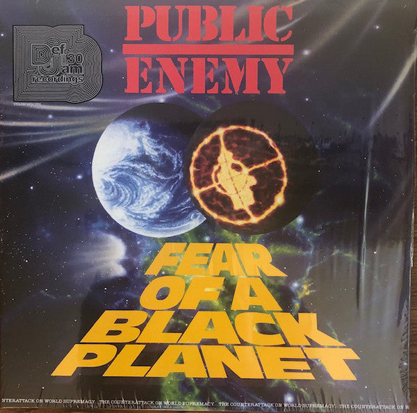 Public Enemy : Fear Of A Black Planet (LP,Album,Reissue)