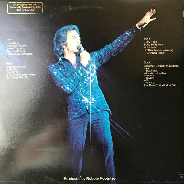 Neil Diamond : Love At The Greek: Recorded Live At The Greek Theatre (LP,Album,Compilation,Stereo)