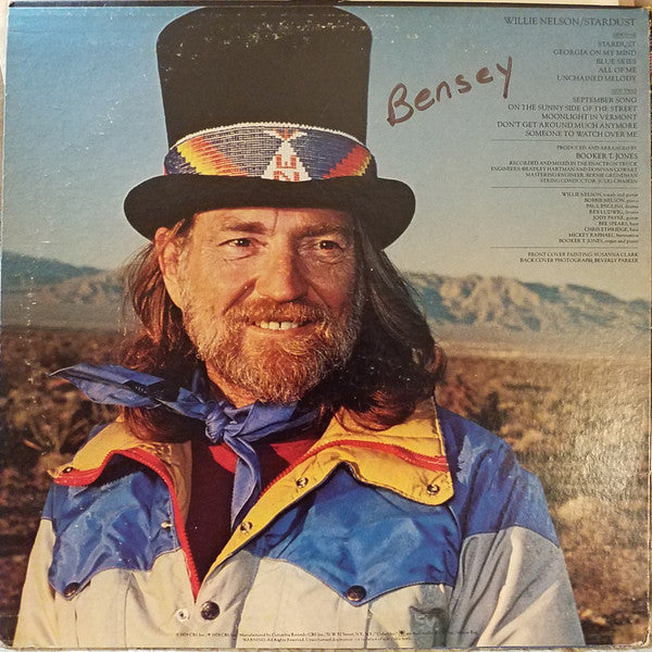 Willie Nelson : Stardust (LP,Album)