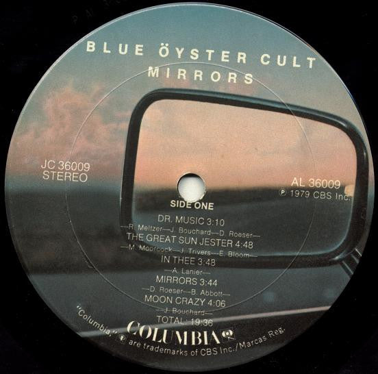 Blue Öyster Cult : Mirrors (LP,Album)