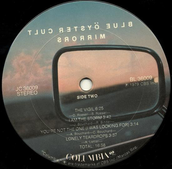Blue Öyster Cult : Mirrors (LP,Album)