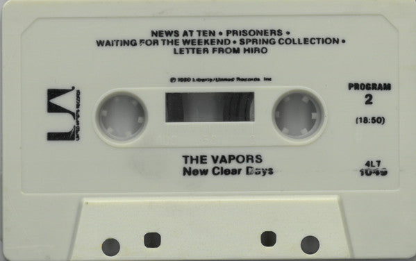 Vapors, The : New Clear Days (Album)