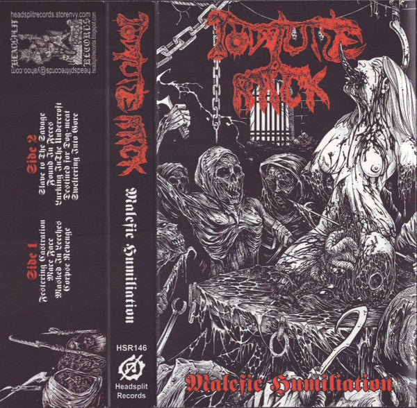 Torture Rack : Malefic Humiliation (Album,Reissue)