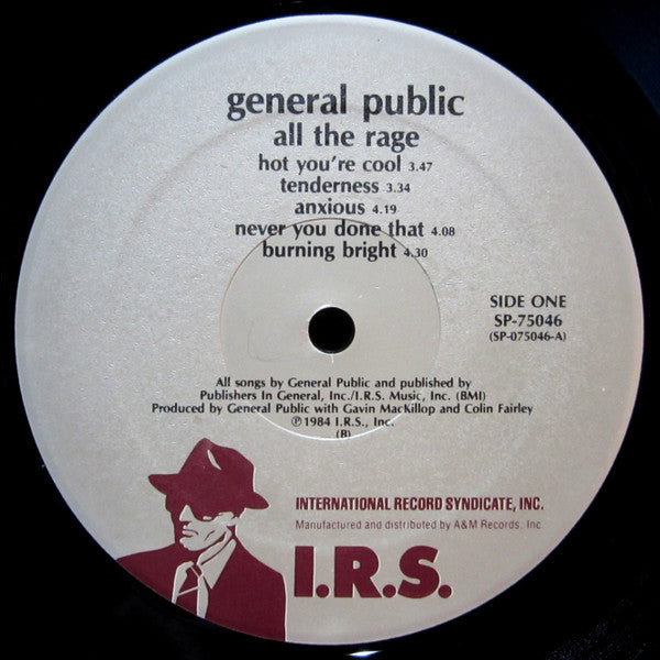 General Public : ...All The Rage (LP,Album)
