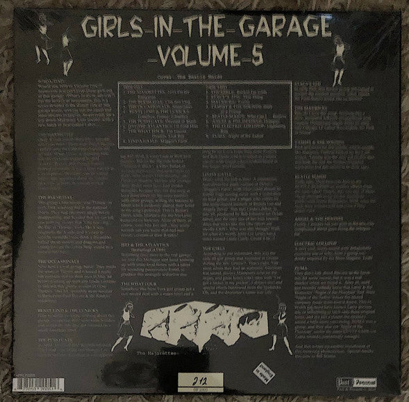 Various : Girls In The Garage Volume 5 (LP,Compilation,Limited Edition,Numbered,Reissue)