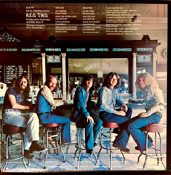 REO Speedwagon : R.E.O./T.W.O. (LP,Album)
