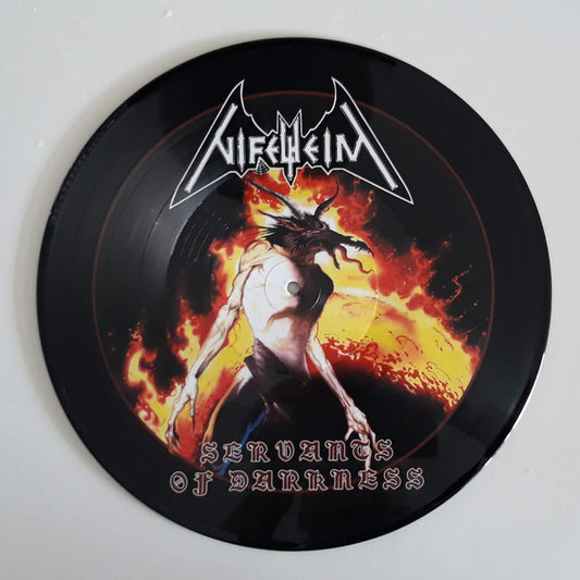 Nifelheim : Servants Of Darkness (LP,Album,Picture Disc,Reissue,Repress)