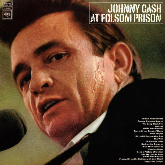 Johnny Cash : At Folsom Prison (LP,Album,Stereo)