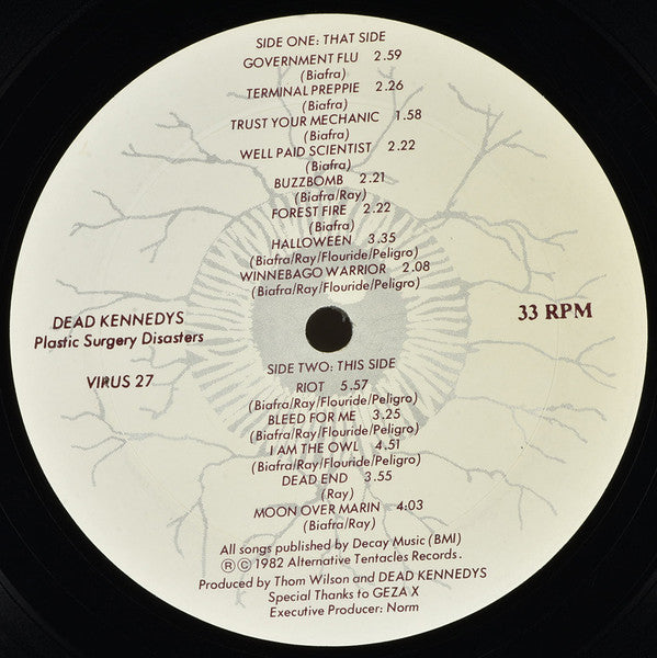 Dead Kennedys : Plastic Surgery Disasters (LP,Album,Repress)