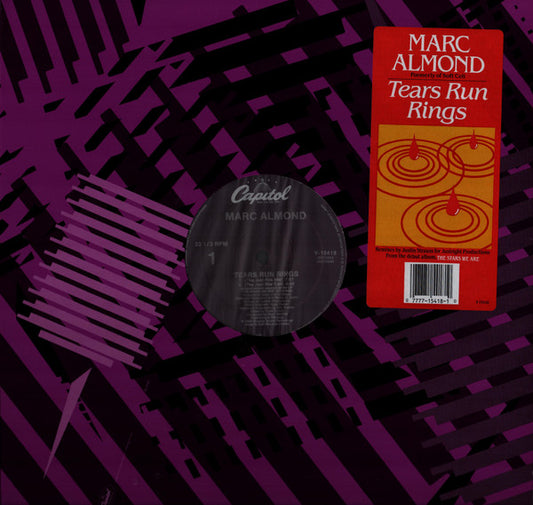 Marc Almond : Tears Run Rings (12",33 ⅓ RPM)