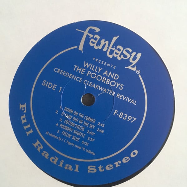 Creedence Clearwater Revival : Willy And The Poor Boys (LP,Album,Reissue)