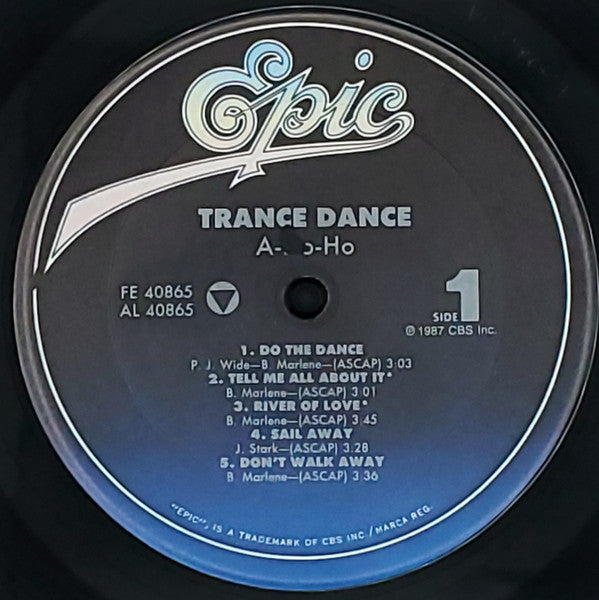 Trance Dance : A-Ho-Ho (LP,Album,Stereo)