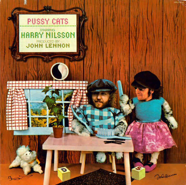 Harry Nilsson Produced By John Lennon : Pussy Cats (LP,Album)