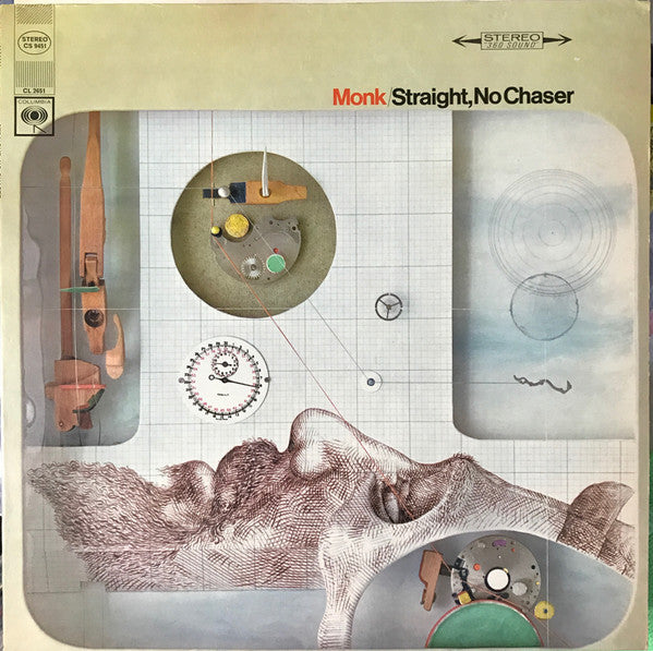 Thelonious Monk : Straight, No Chaser (LP,Album,Stereo)
