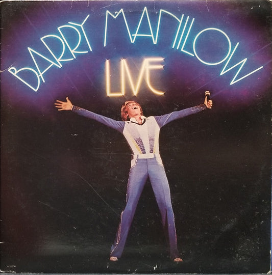 Barry Manilow : Live (LP,Album,Stereo)