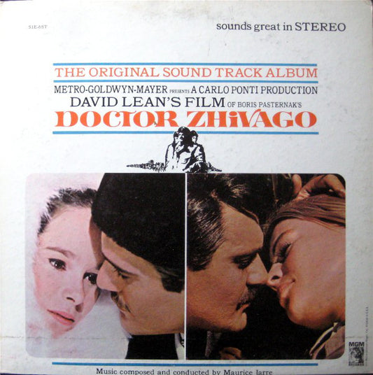 Maurice Jarre : Doctor Zhivago (Original Sound Track Album) (LP,Stereo)