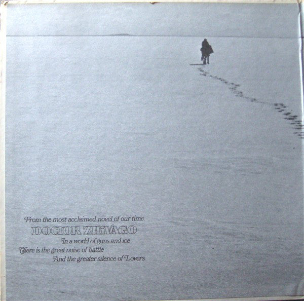 Maurice Jarre : Doctor Zhivago (Original Sound Track Album) (LP,Stereo)