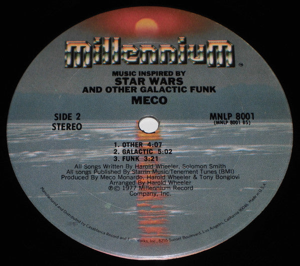 Meco Monardo : Music Inspired By Star Wars And Other Galactic Funk (LP,Album)