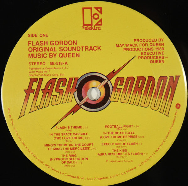 Queen : Flash Gordon (Original Soundtrack Music) (LP,Album,Club Edition)
