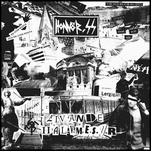 Honnör SS : Livande Halvmesyr (LP,45 RPM,Album)