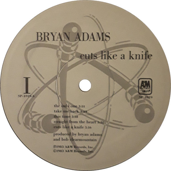 Bryan Adams : Cuts Like A Knife (LP,Album)