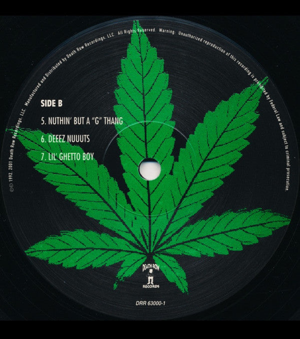Dr. Dre : The Chronic (LP,Album,Reissue,Remastered)