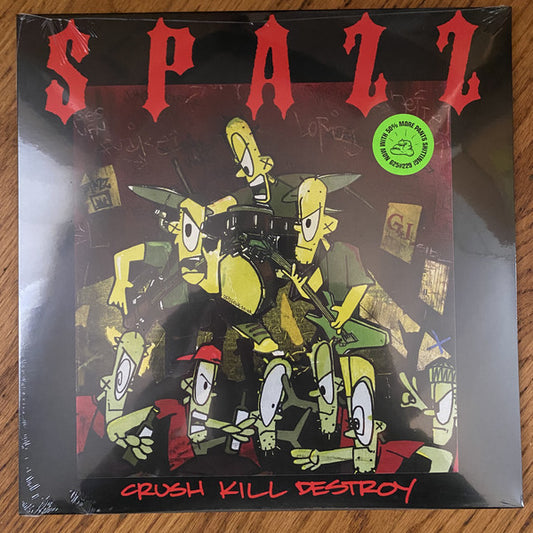 Spazz : Crush Kill Destroy (LP,Reissue)