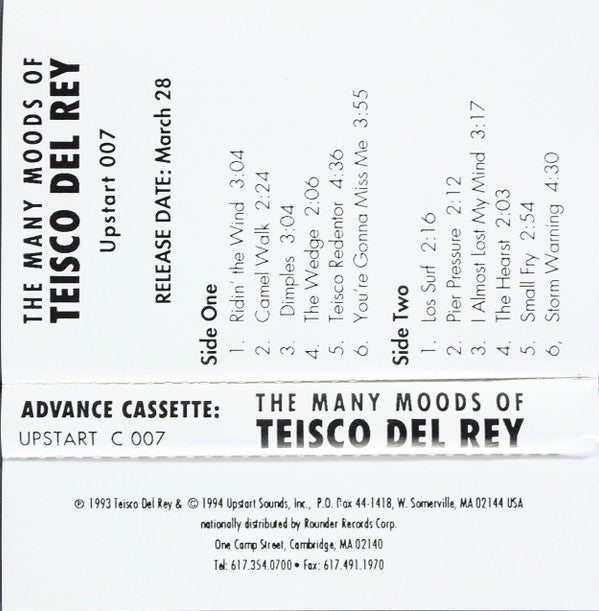 Teisco Del Rey : The Many Moods Of Teisco Del Rey (Promo)