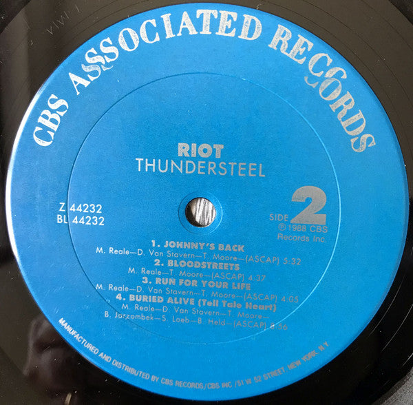 Riot (4) : ThunderSteel (LP,Album)