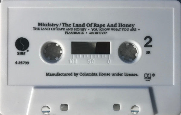 Ministry : The Land Of Rape And Honey (Album,Club Edition)