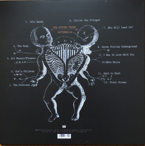 Gutter Twins, The : Saturnalia (LP,Album)