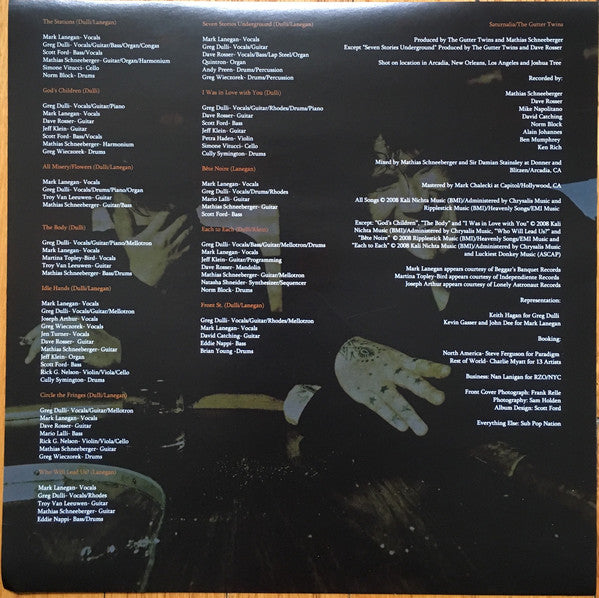 Gutter Twins, The : Saturnalia (LP,Album)