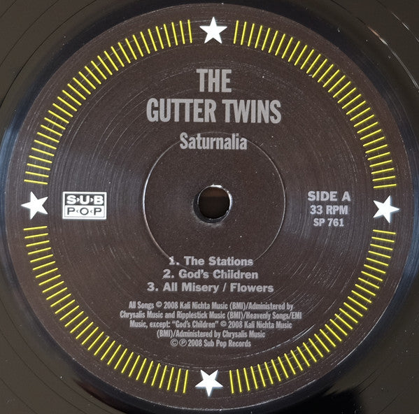 Gutter Twins, The : Saturnalia (LP,Album)