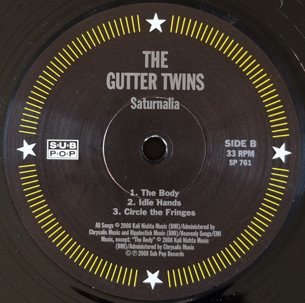 Gutter Twins, The : Saturnalia (LP,Album)
