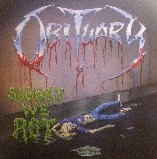 Obituary : Slowly We Rot (LP,Album,Limited Edition,Numbered,Reissue)