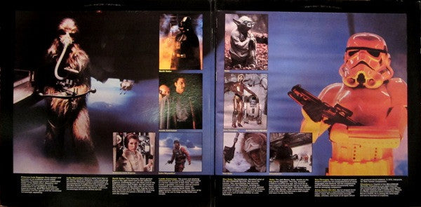 John Williams (4), London Symphony Orchestra : Star Wars / The Empire Strikes Back (LP,Album)