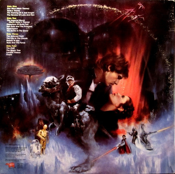 John Williams (4), London Symphony Orchestra : Star Wars / The Empire Strikes Back (LP,Album)