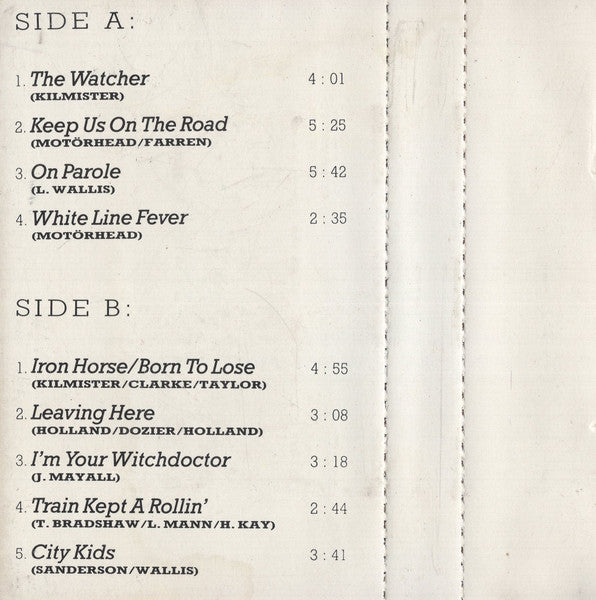Motörhead : What's Words Worth? - Recorded Live (Album,Stereo)