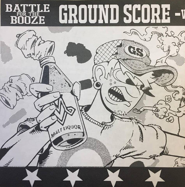 Ground Score Vs Potbelly : Battle For The Booze (7",EP)