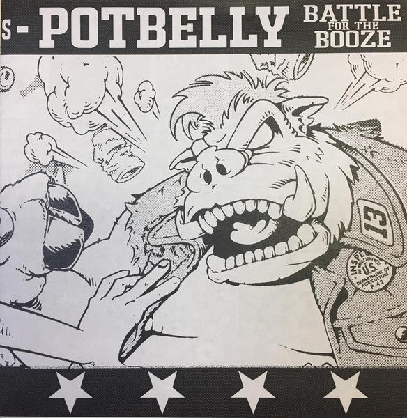 Ground Score Vs Potbelly : Battle For The Booze (7",EP)