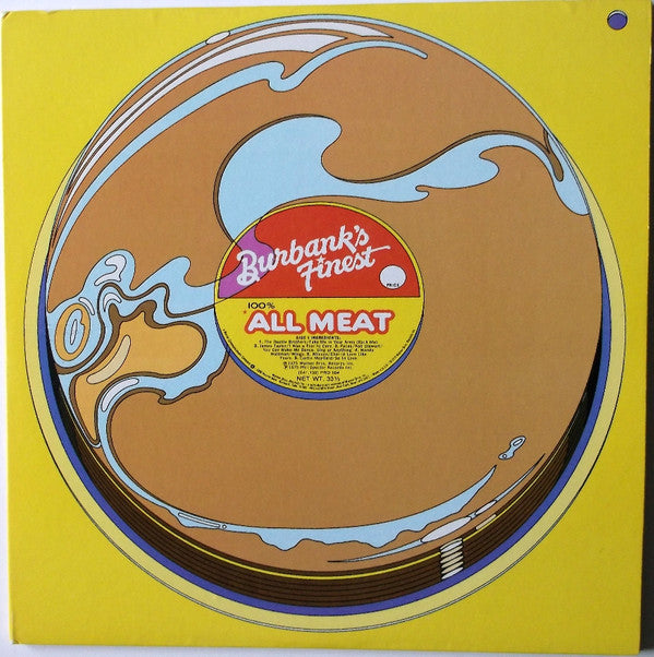 Various : Burbank's Finest - 100% All Meat (LP,Compilation,Sampler,Stereo)