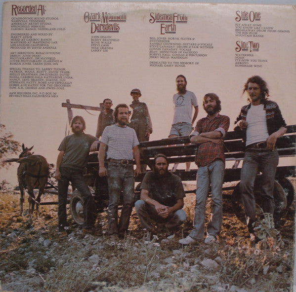Ozark Mountain Daredevils, The : Men From Earth (LP,Album)