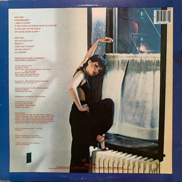 Pat Benatar : In The Heat Of The Night (LP,Album)