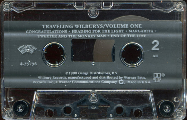 Traveling Wilburys : Volume One (Album)