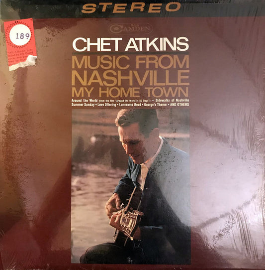 Chet Atkins : Music From Nashville My Home Town (LP,Stereo)