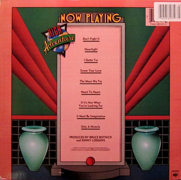 Kenny Loggins : High Adventure (LP,Album,Stereo)