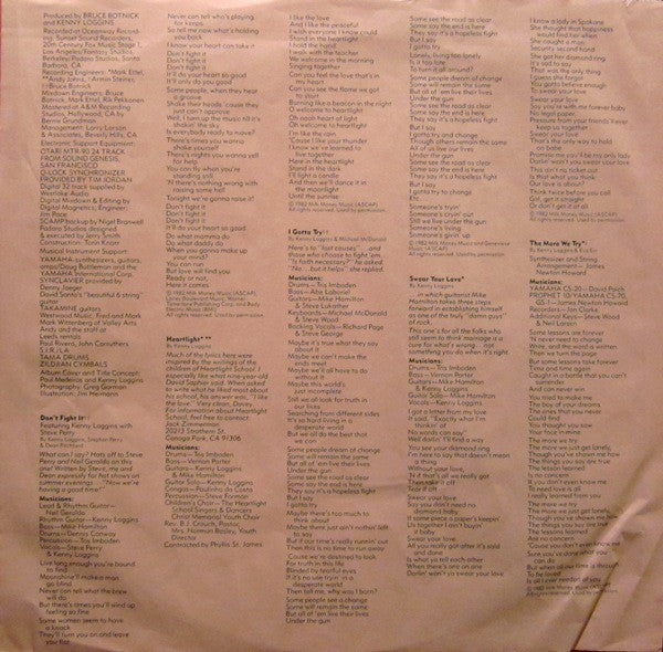 Kenny Loggins : High Adventure (LP,Album,Stereo)
